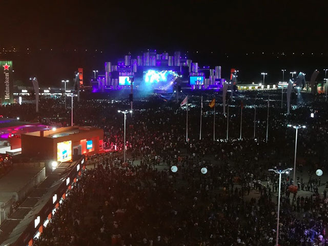 A cidade do rock agora está localizada no Parque Olímpico, na Barra