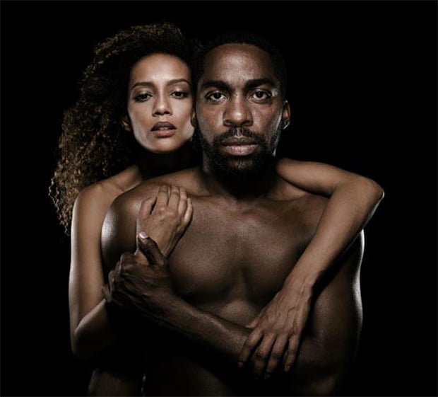 Taís Araújo e Lázaro Ramos posaram sem nada na capa da Rolling Stones