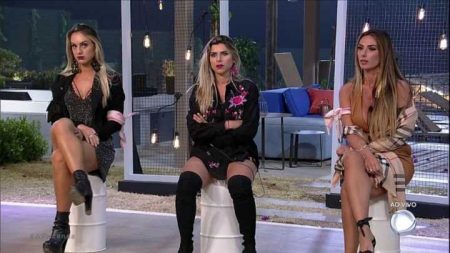 Monick Camargo, Ana Paula Minerato e Nicole Bahls estão na primeira roça de “A Fazenda 9”