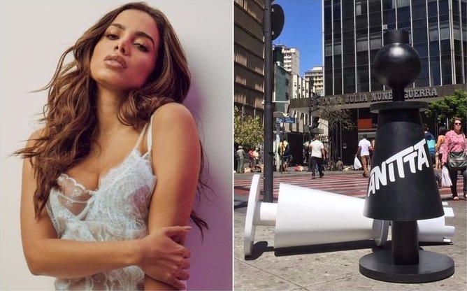 Anitta espalha peças de xadrez por capitais do Brasil e desafia “que comecem os jogos!”