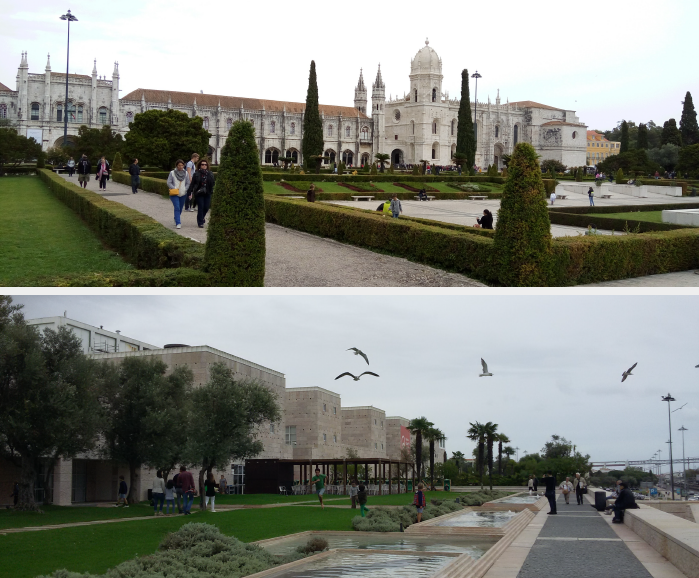 O Mosteiro dos Jerónimos e o Centro Cultural de Belém