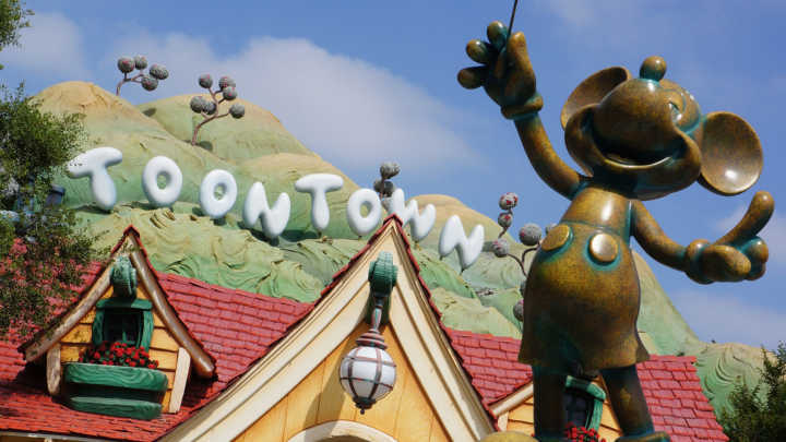 A cidade do Mickey e seus amigos é uma exclusividade da Disneyland