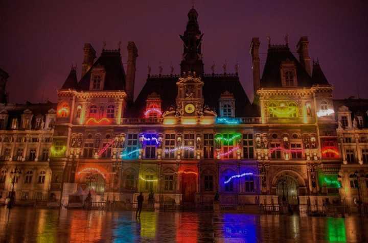 Fachada da Prefeitura de Paris