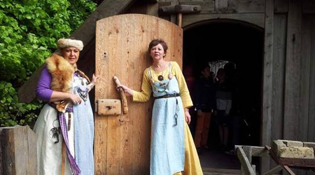 Réplica de uma casa viking