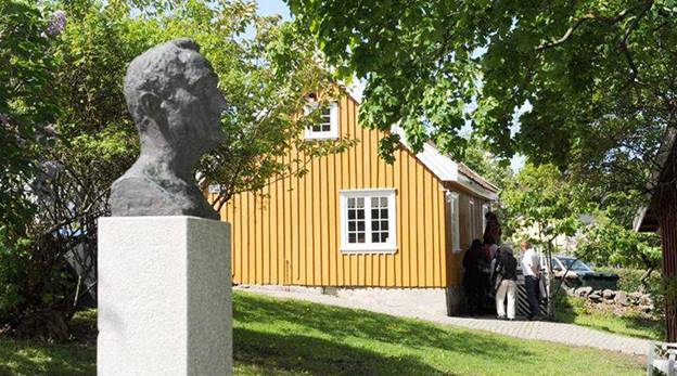 Vista da pintor norueguês Edvard Munch