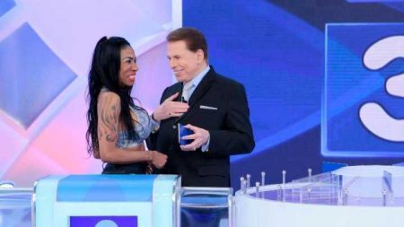 Inês Brasil vai deixar Silvio Santos sem graça