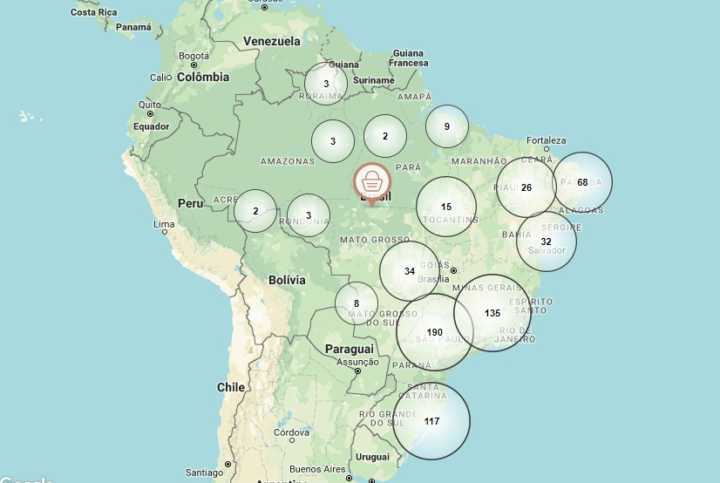 A plataforma foi lançada em 2012 para estimular uma alimentação mais saudável