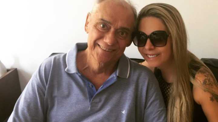 Filhos de Marcelo Rezende teriam excluído fotos do pai com a namorada, Luciana Lacerda