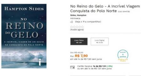 “No Reino do Gelo – A Incrível Viagem Conquista do Polo Norte” está com 84% OFF