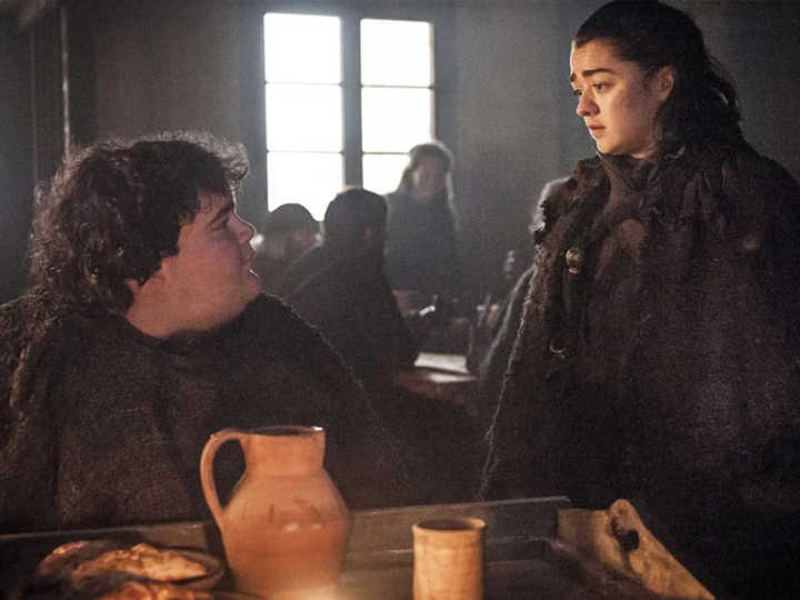 Torta Quente reencontrou Arya Stark na sétima temporada de “Game of Thrones”