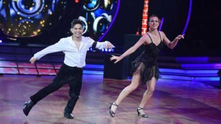 Yudi Tamashiro no Dancing Brasil, da Record