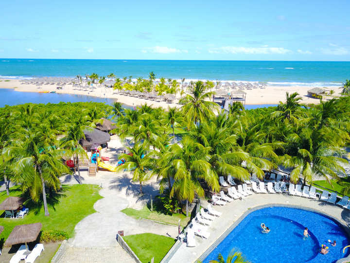 Vista panorâmica do Pratagy Beach All Inclusive Resort