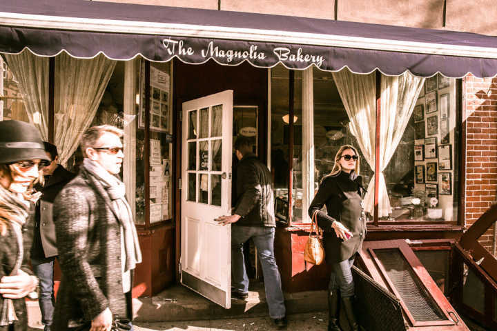 Fachada da Magnolia Bakery, na Bleecker Street