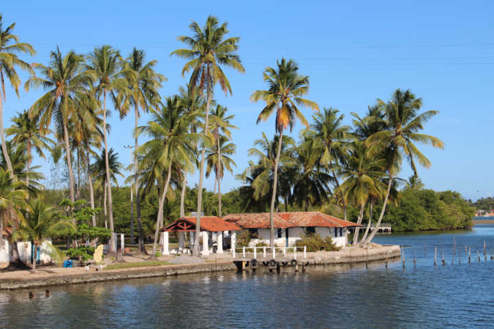 Ilhas da lagoa de Mundaú, em Maceió
