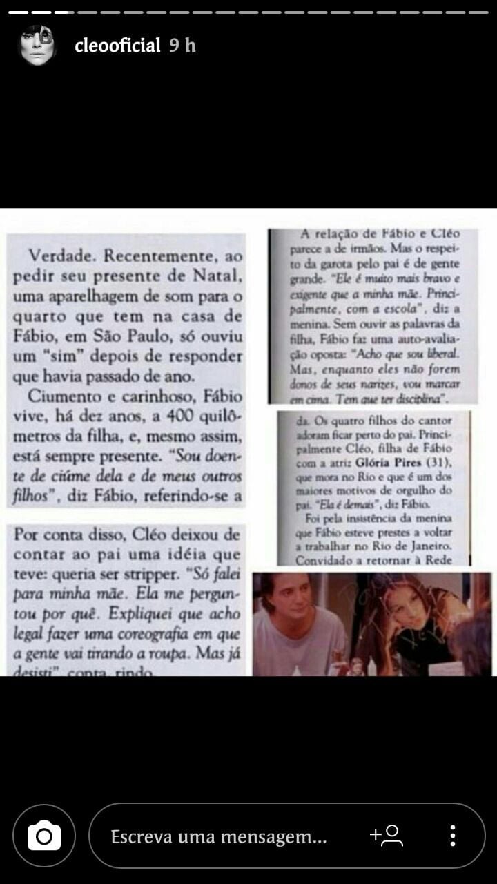 Entrevista polêmica de Cleo