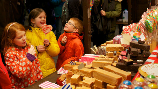 Wintertime Market do festival é um dos melhores mercados de Natal de Londres