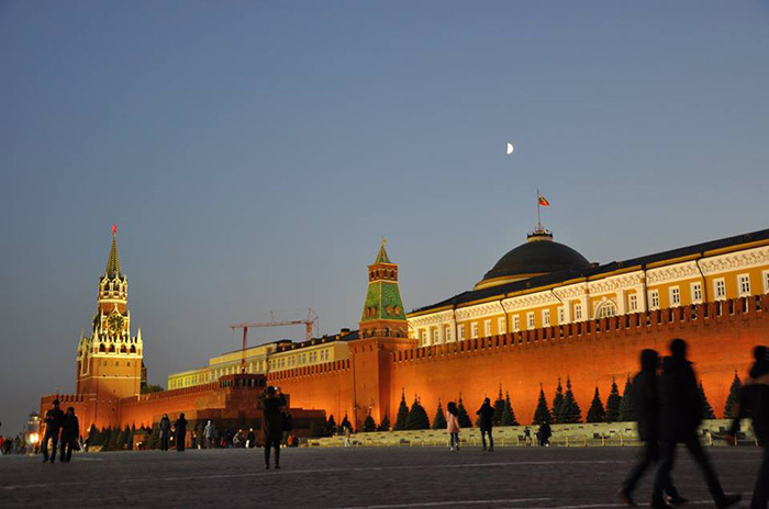 Praça Vermelha e Kremlin