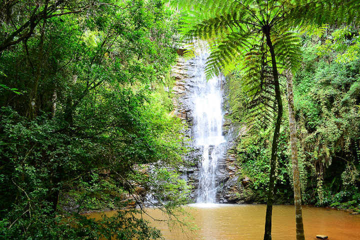 Cachoeira Antares, uma das atrações de São Thomé das Letras