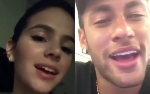 Neymar e Bruna Marquezine postam mesma música e causam entre os fãs