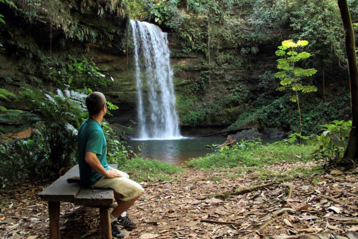 Cachoeira do Evilson, em Taquaruçu