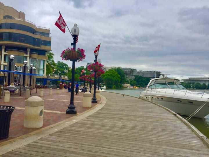 Caminhadas no Waterfront em Georgetown