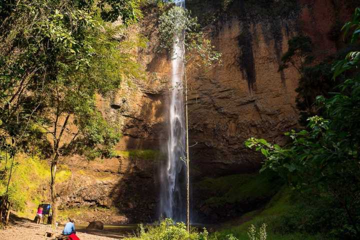Vista da cachoeira da Ferradura