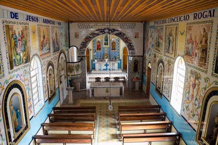 Interior da Igreja de Nossa Senhora da Conceição
