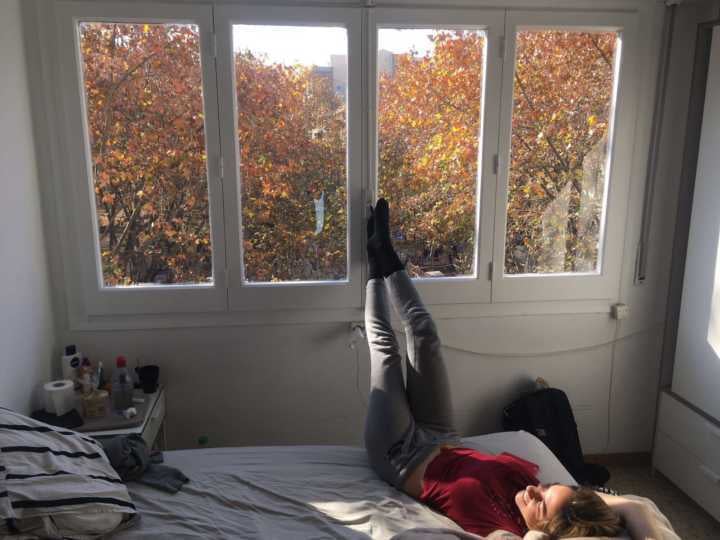 Para Carol, qualquer lugar que ela ‘abra a mochila e tome um banho virou casa’