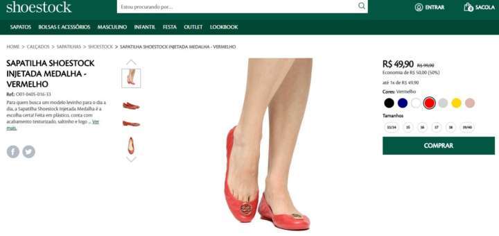 Loja virtual da Shoestock tem sapatilhas a partir de R$ 49,90