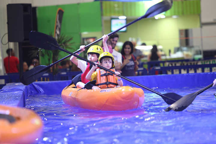 A Adventure Sports Fair tem atração para toda família