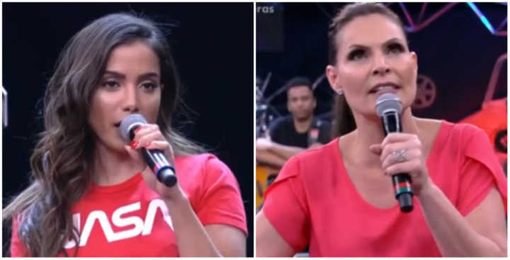 Anitta e Laura Müller protagonizam momento de ensinamento sexual