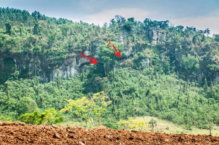 Para chegar na gruta é necessário fazer uma caminhada de cerca de 40 minutos