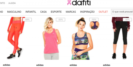 Dafiti tem peças da adidas com até 60% de desconto