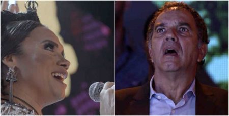 Elis Miranda (Silvero Pereira) e Eurico (Humberto Martins) em “A Força do Querer”