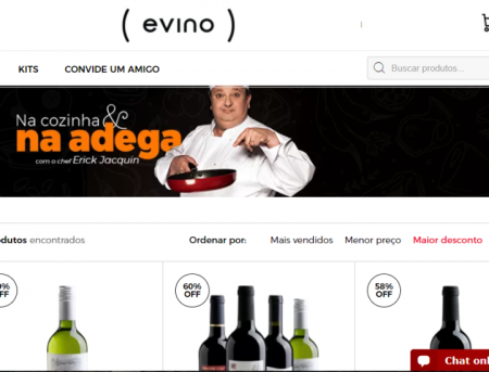 “Na cozinha & na adega com chef Erick Jacquin”, vinhos premiados com até 60% OFF