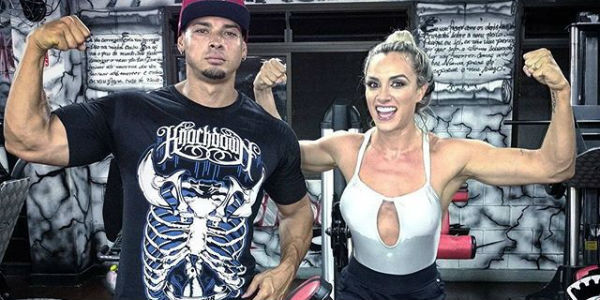 Felipe Franco e Juju Salimeni