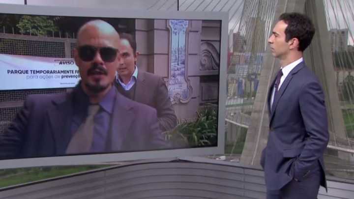 SP1 é invadido por homem gritando “Globo Lixo” ao vivo