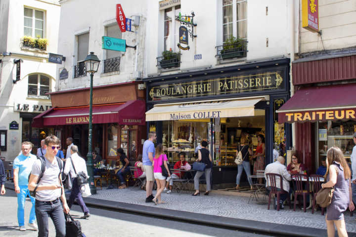 As famosas boulangeries de Paris; a França é o destino preferido no quesito gastronomia