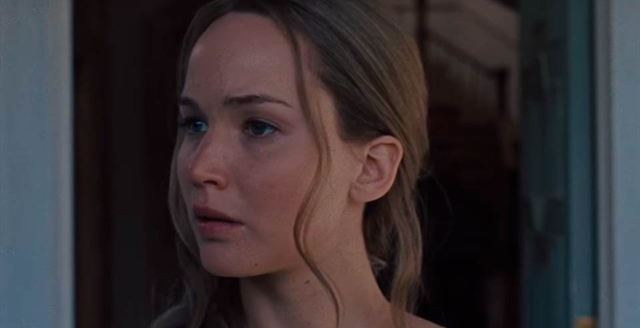 Jennifer Lawrence em cena do filme ‘Mãe!’