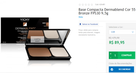 Base compacta está com 50% OFF