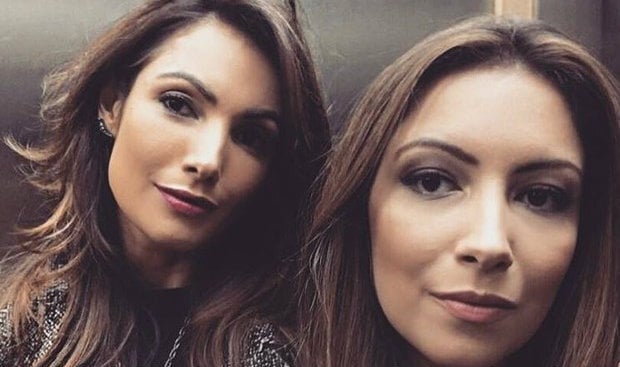 Patrícia e a irmã caçula, Paloma