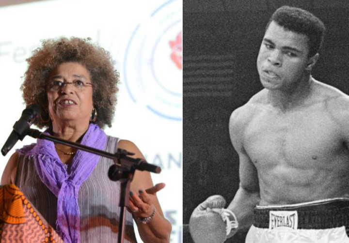 Angela Davis e Muhammad Ali. Será que você seria um deles?
