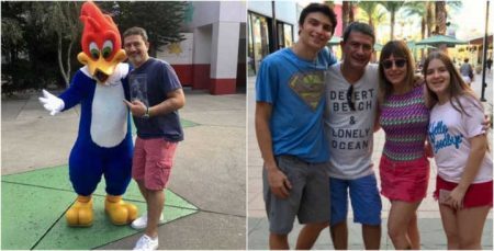 Tom Veiga antes e depois de emagrecer