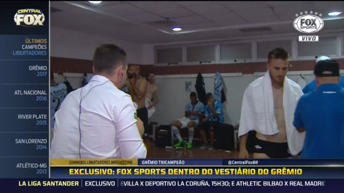 Deu ruim na transmissão da Fox