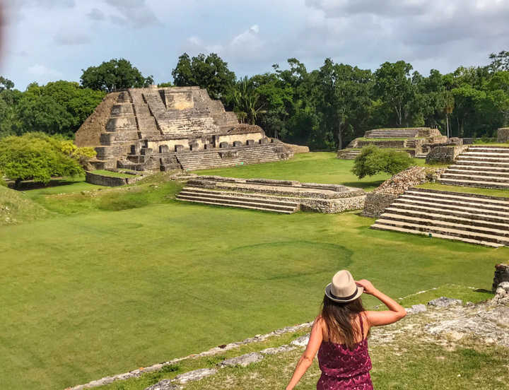 As ruínas maias de Altun Ha