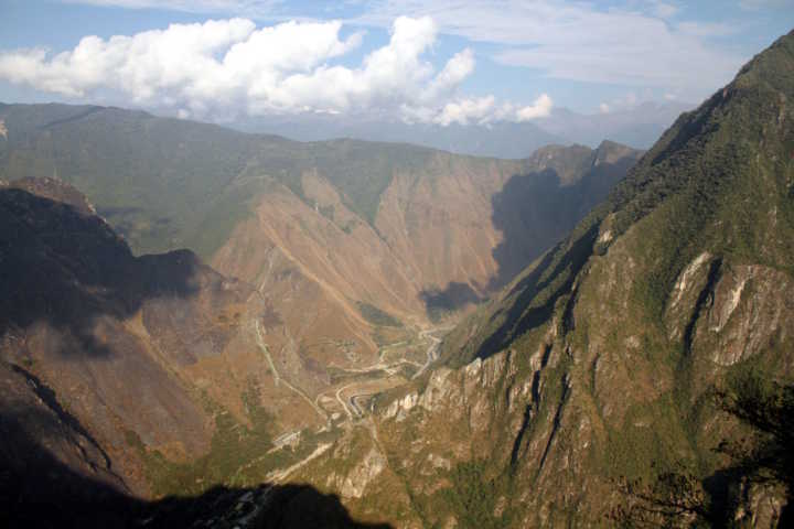 Vista geral do Vale de Urubamba