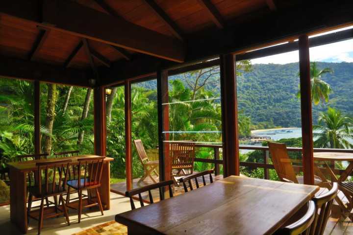 Vista de uma das áreas do Atlântica Jungle Lodge