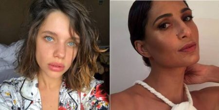 As atrizes Bruna Linzmeyer e Camila Pitanga são algumas das famosas que estão militando contra a PEC 181