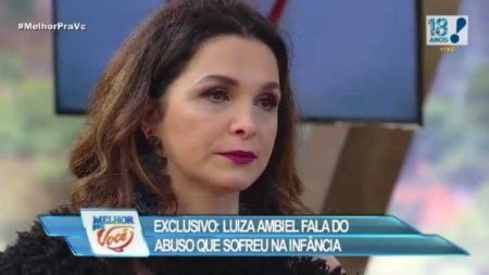 Aos 45 anos, Luiza Ambiel fez revalação sobre sua infância em programa de TV