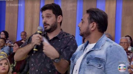 André Curvello no “Encontro com Fátima Bernardes”